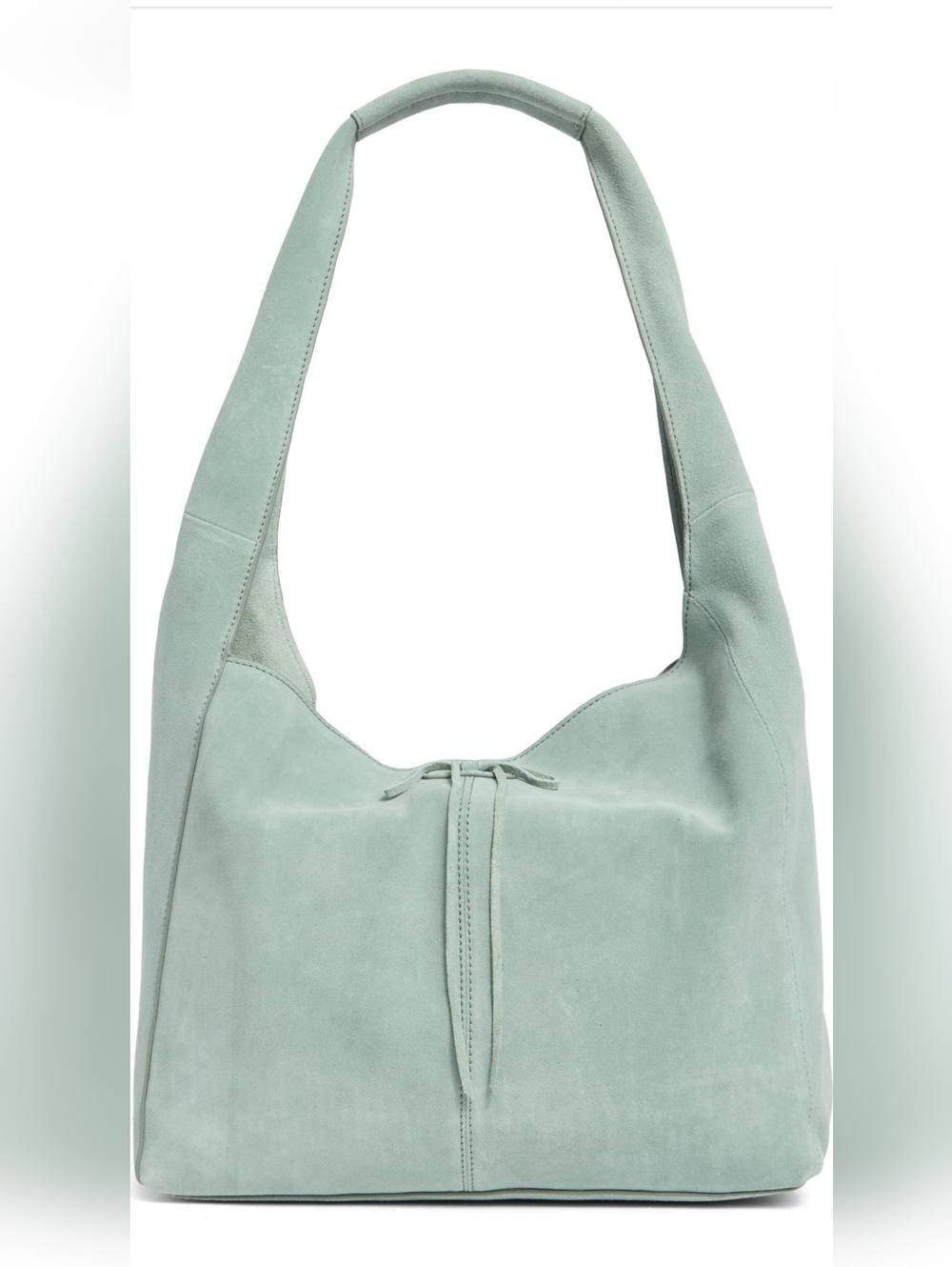 Lucky Brand Bag Large Leather Suede Hobo Shoulder Purse - Picture 2 of 9